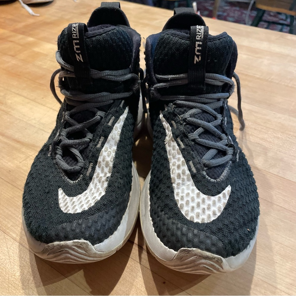 Nike Zoom Rize TB BO5468-001 Basketball Shoes Men's Size 7.5 Black/White